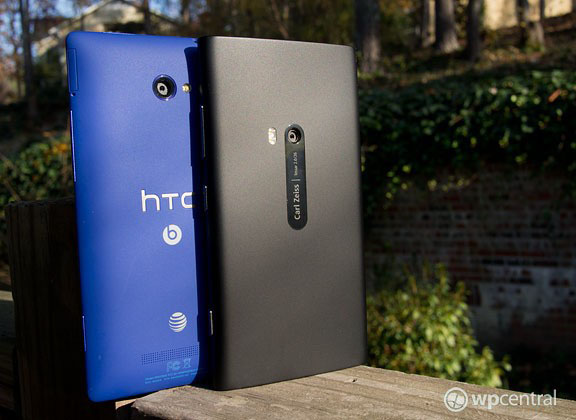 lumia 920 vs Htc 8x