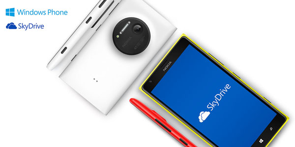 lumia 1020 skydrive