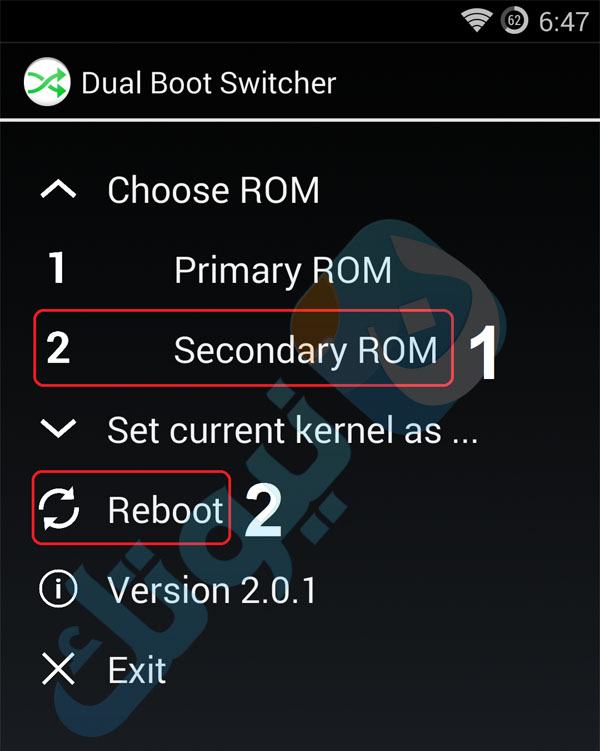 Dual Boot android 2