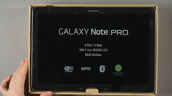 Galaxy Note Pro 12-2 Unboxing
