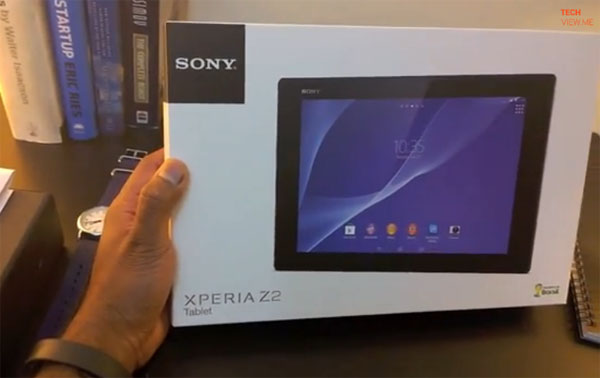 Sony Xperia Z2 Tablet Un boxing
