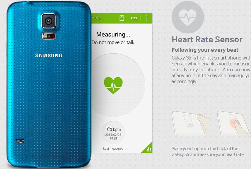 galaxy s5 Medical device