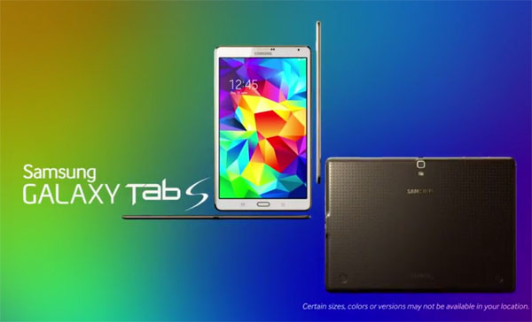 Samsung GALAXY Tab S Product Design