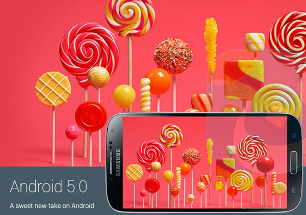 Android 5.0 Lollipop galaxy s4