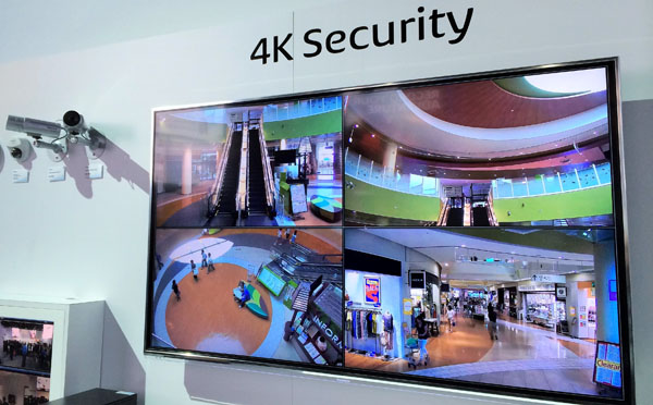 video security in 4K sony