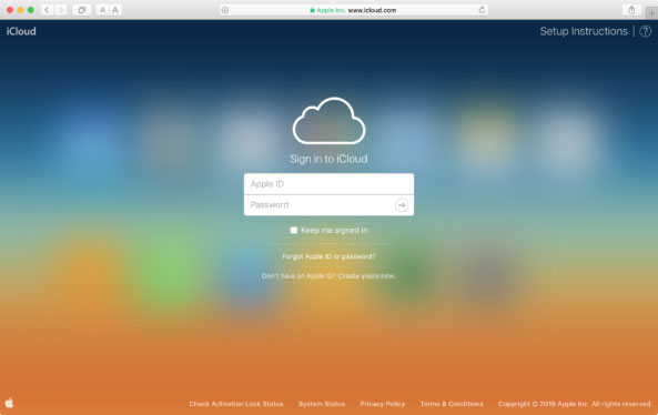 icloud-log-in