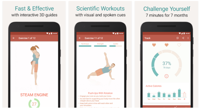 أفضل تطبيقات ممارسة التمارين الرياضية للأندرويد والأيفون